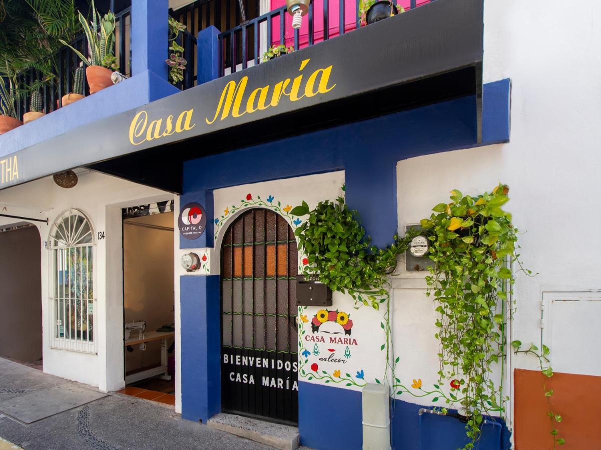 Отель Casa Maria Malecon Пуэрто-Вальярта Экстерьер фото